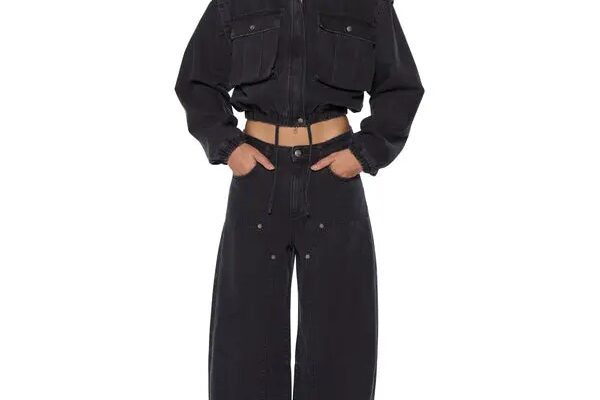 KSUBI BARREL JEAN CARPENTER BLACK