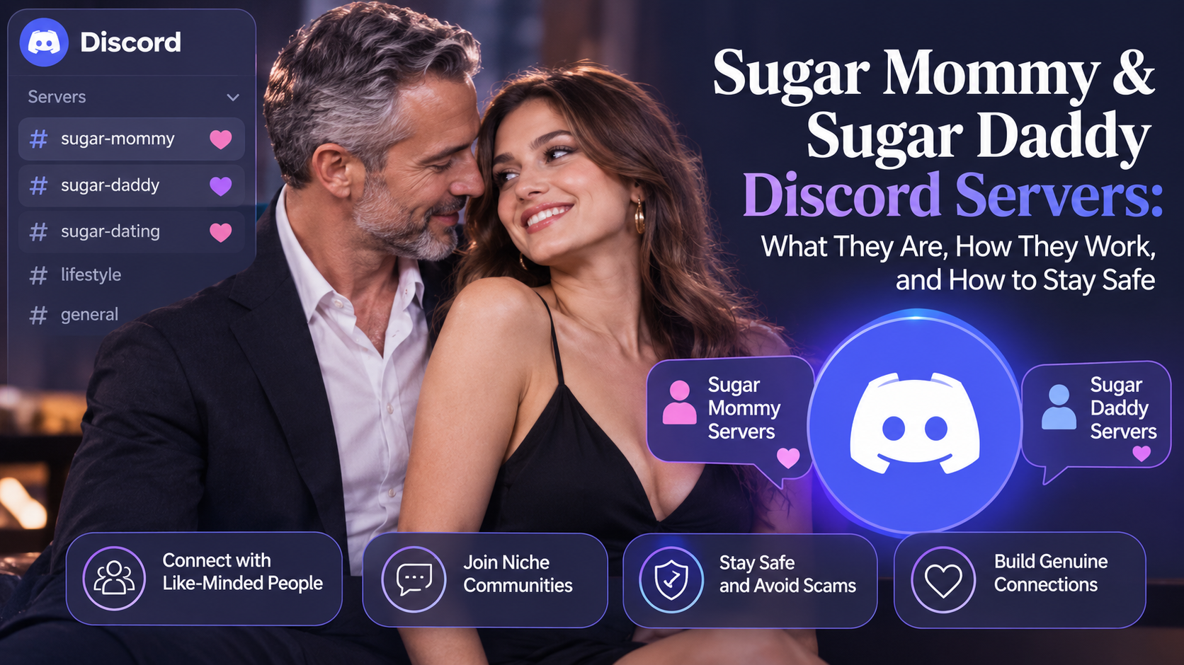 Sugar Mommy & Sugar Daddy Discord Servers