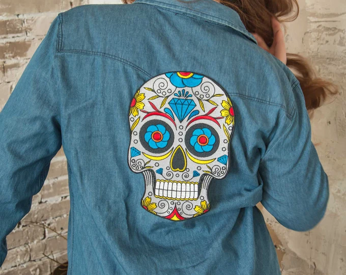 Skull Patches on Jackets