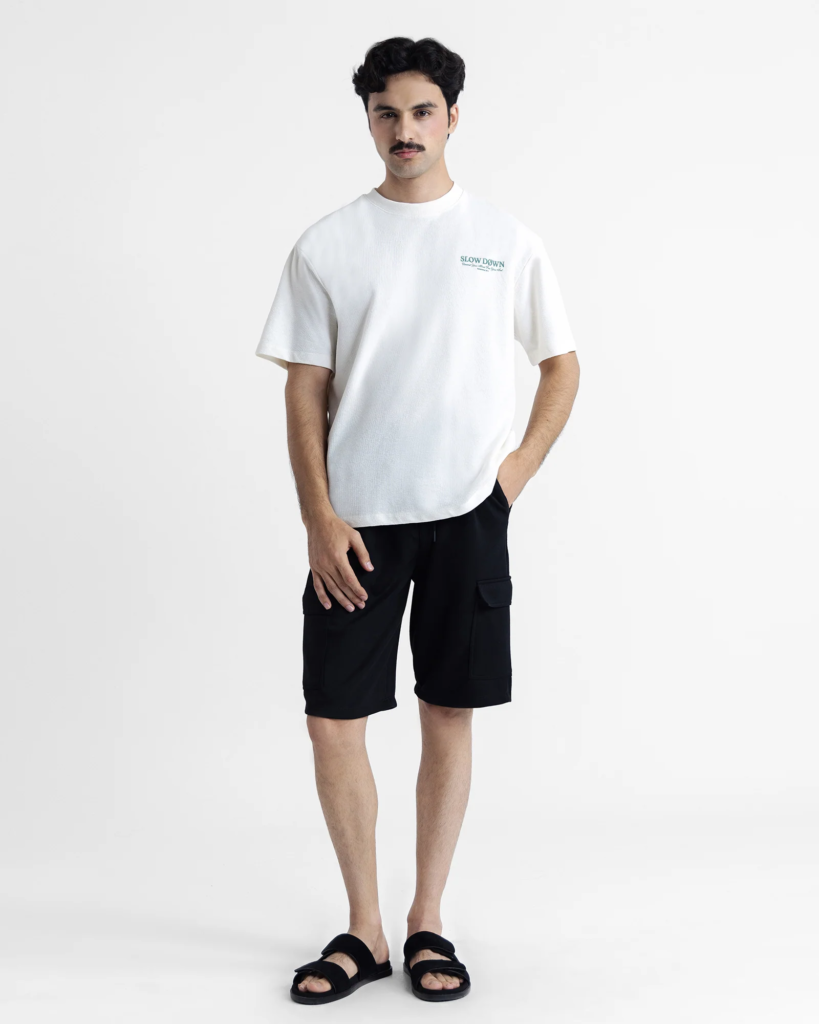 shop online summer t shirts with shorts for men in Pakistan