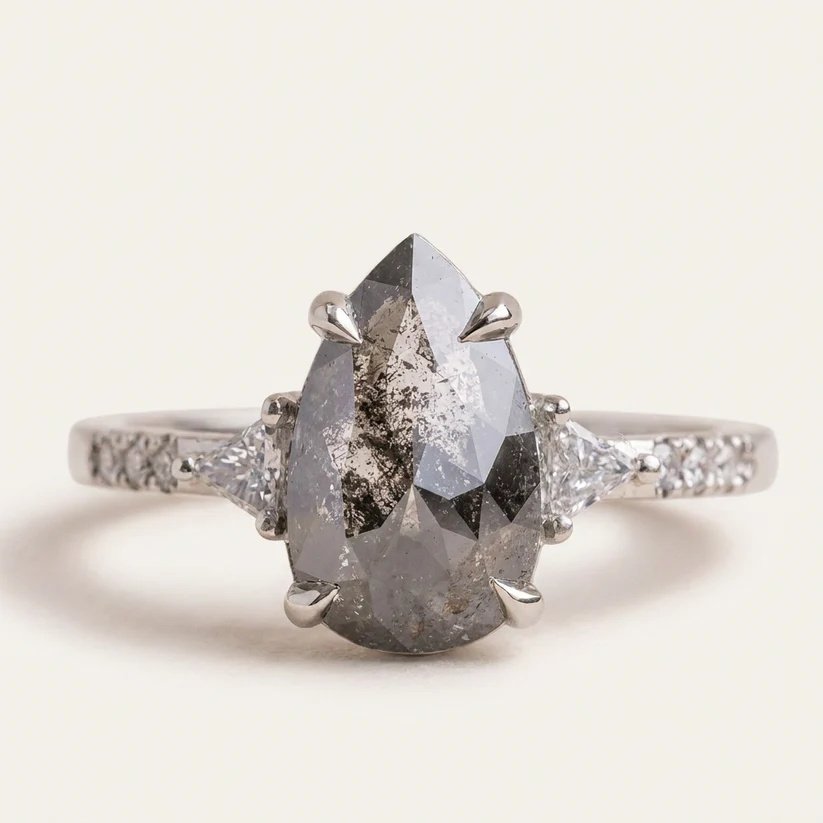 Pear Shaped Engagement Ring