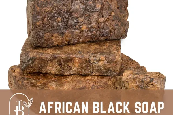 Raw African Black Soap Bar