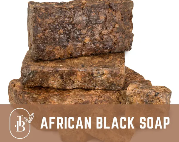 Raw African Black Soap Bar