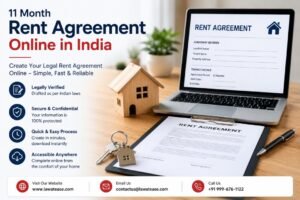 11 Month Rent Agreement Online in India - press release