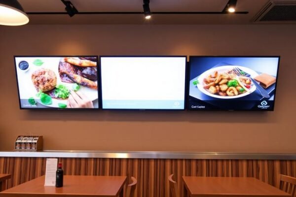 digital menu boards for restaurants