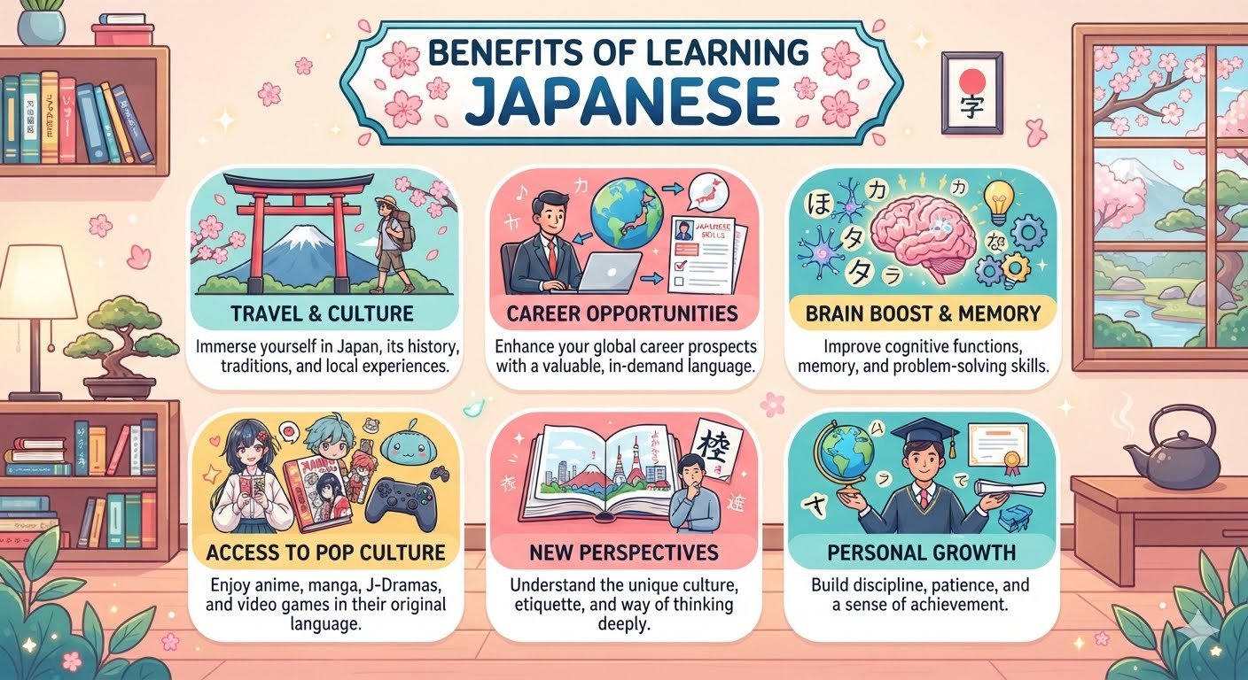 Benefits of Learning Japanese