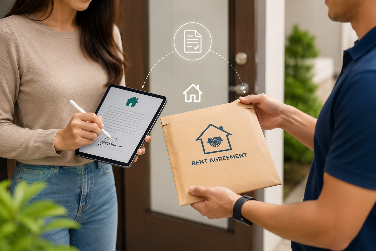 online rent agreement