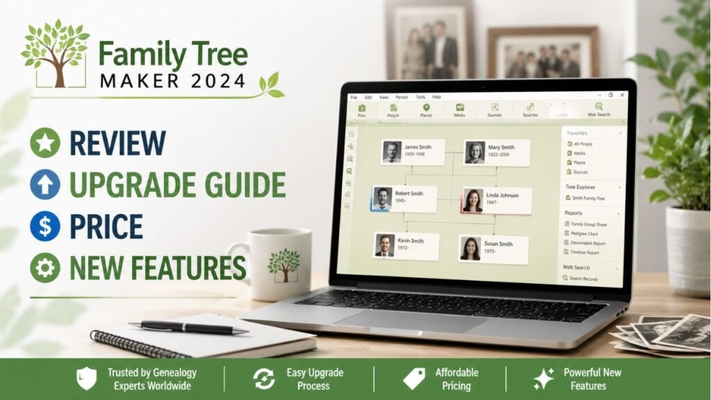 Family Tree Maker 2024 is a powerful genealogy software designed to help users build, organize, and preserve their family history. 