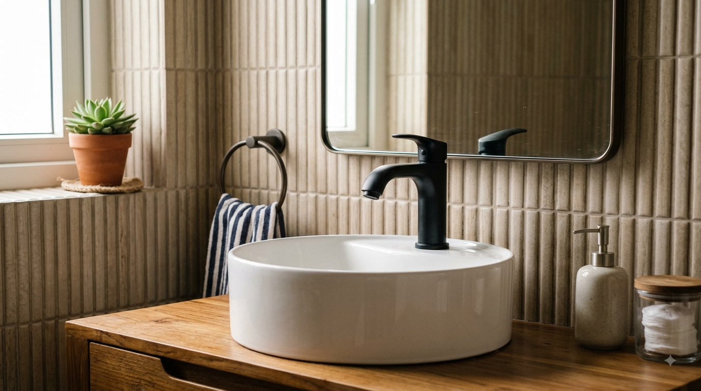faucet set for bathroom