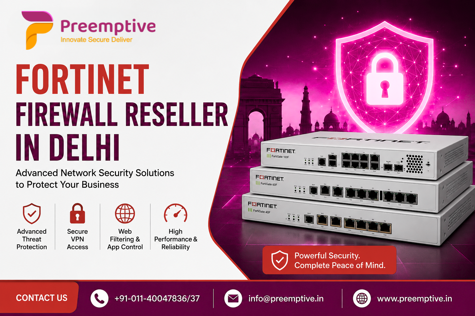 Fortinet Firewall Reseller in Delhi