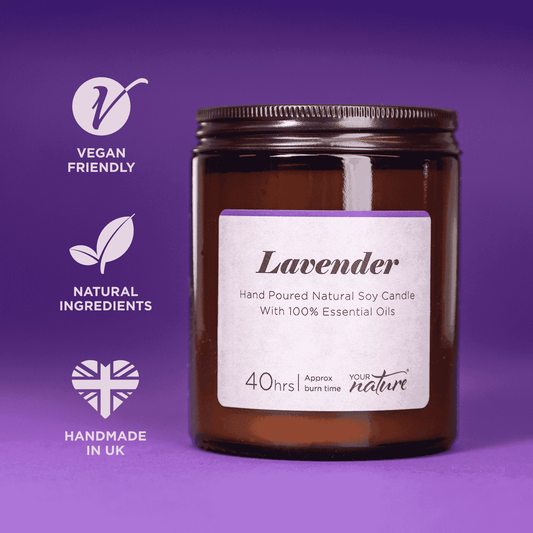 natural wax candle