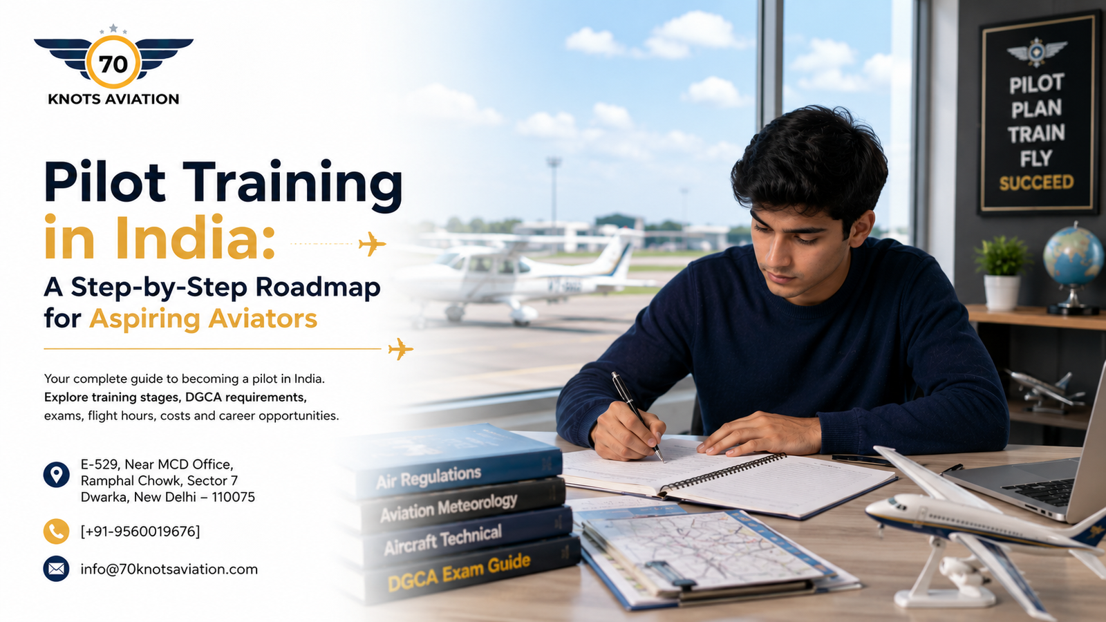 Pilot training cost in india