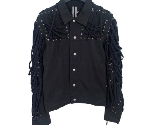 Rick Owens Megalaced Jacket Black