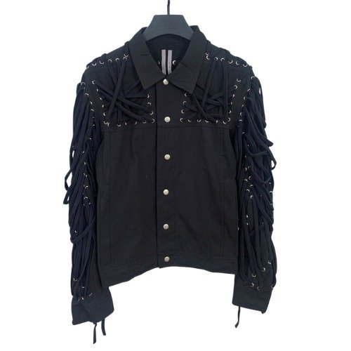 Rick Owens Megalaced Jacket Black