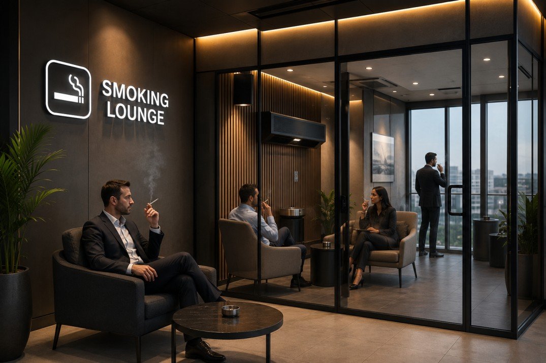 Smoking lounges