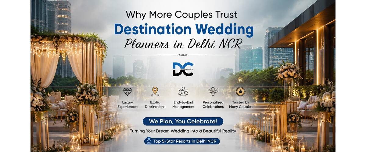 Why More Couples Trust Destination Wedding Planners in Delhi NCR