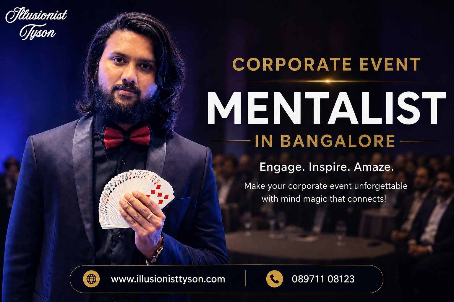 corporate event mentalist in Bangalore
