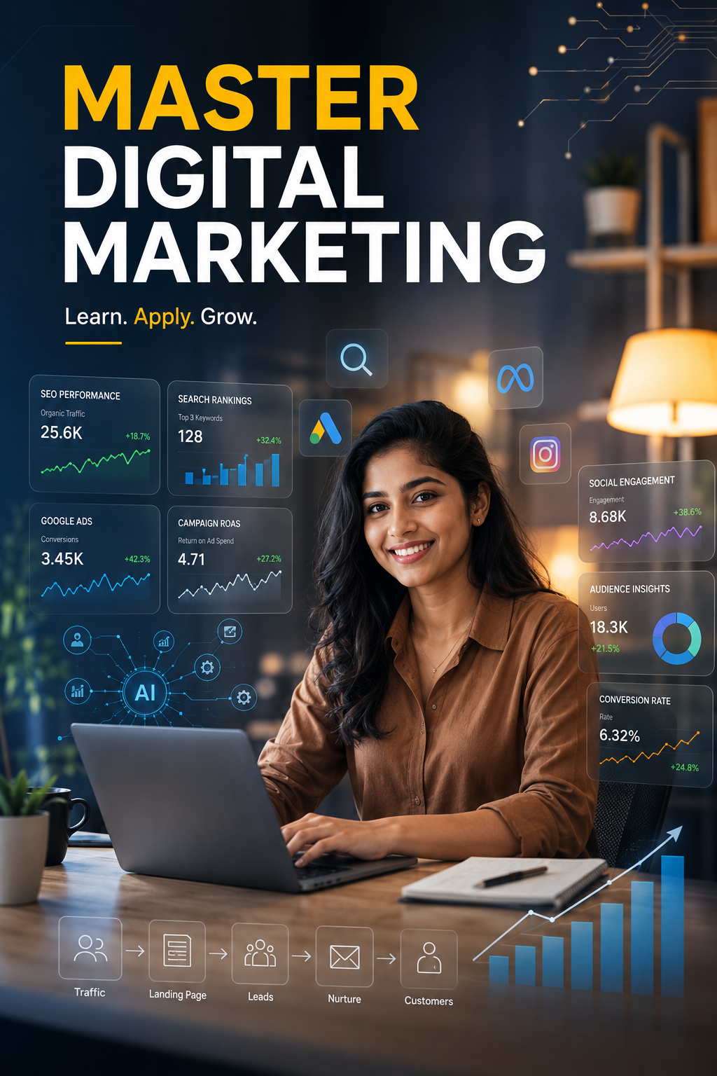 best AI-Integrated digital marketing course in Noida