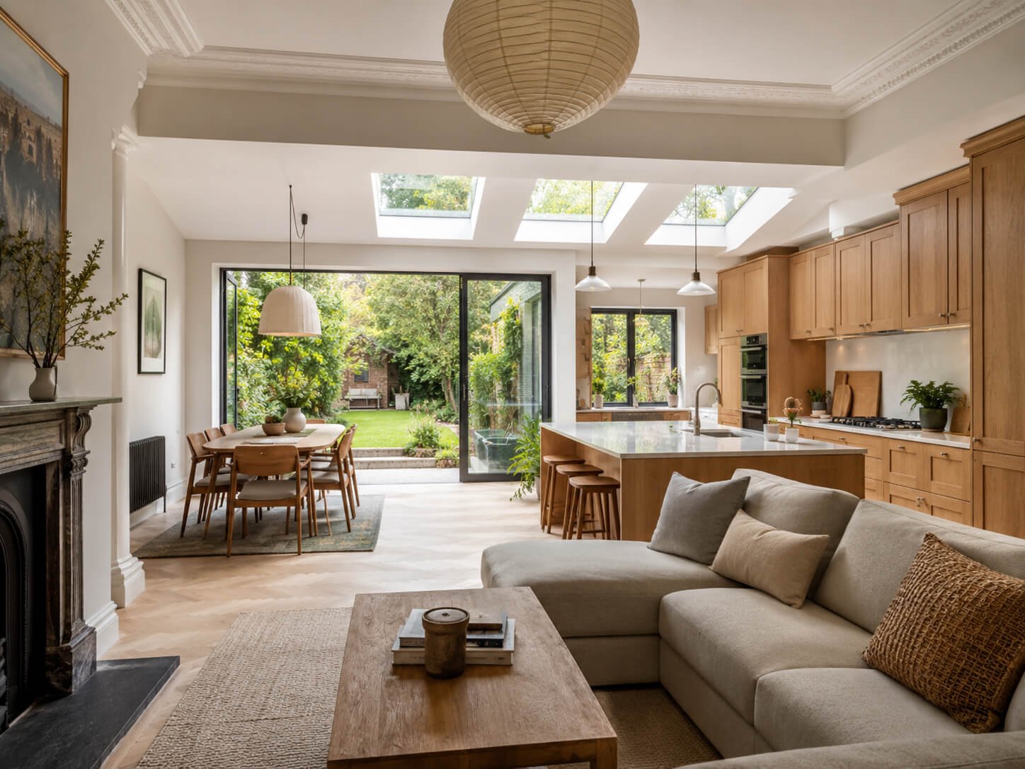 single story side extension