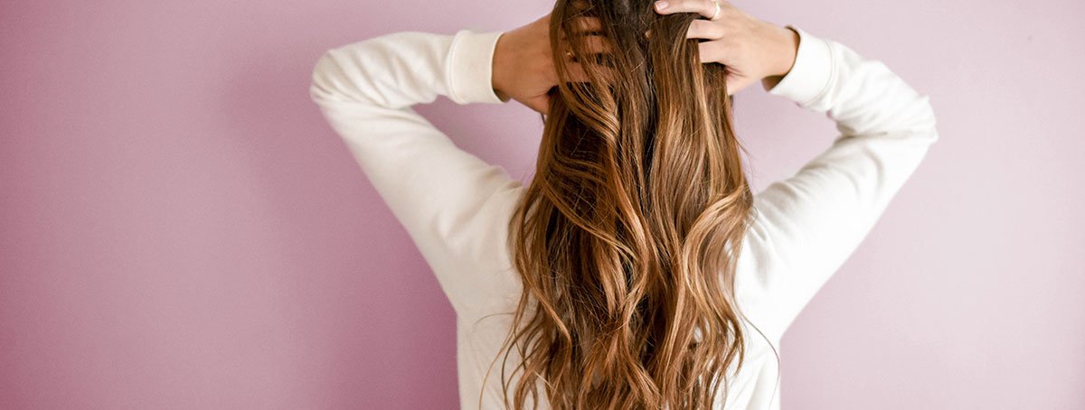 Nano ring hair extensions with discreet nano rings for natural-looking volume