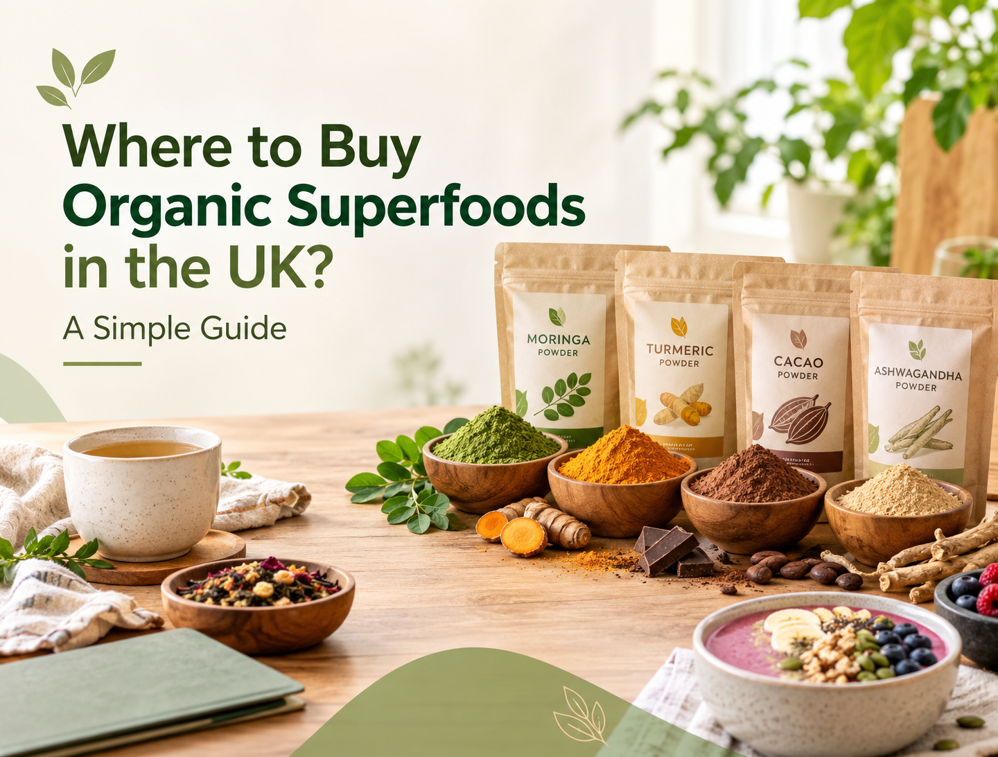 Where to Buy Organic Superfoods in the UK? A Simple Guide