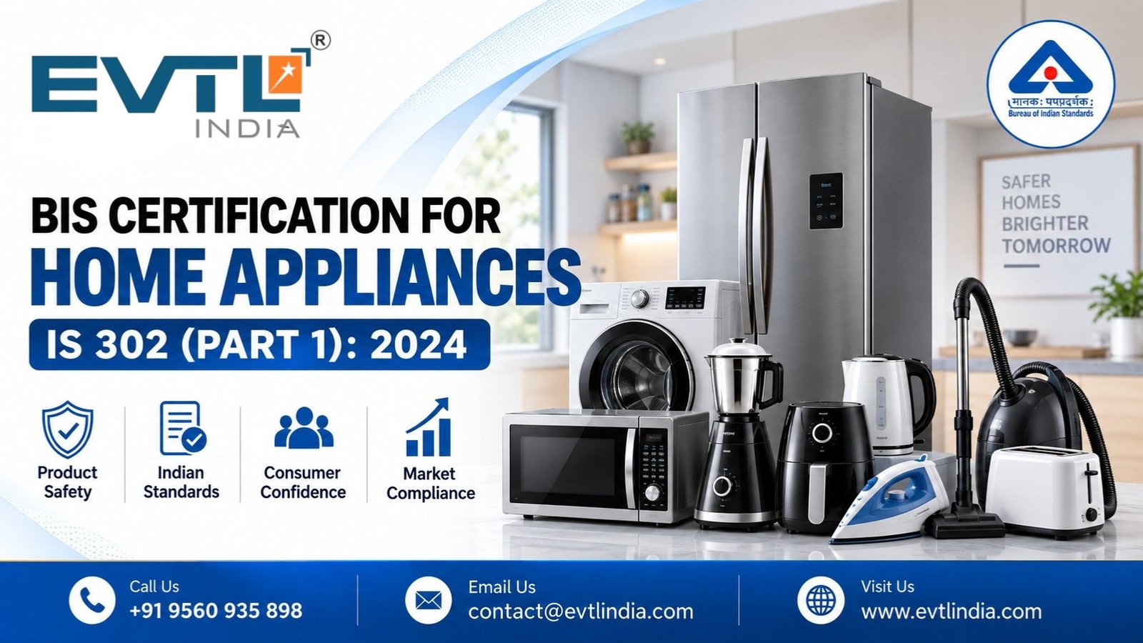 BIS Certification for Home Appliances