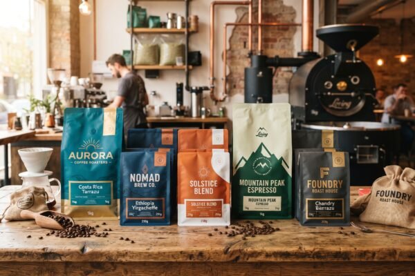 custom coffee bags