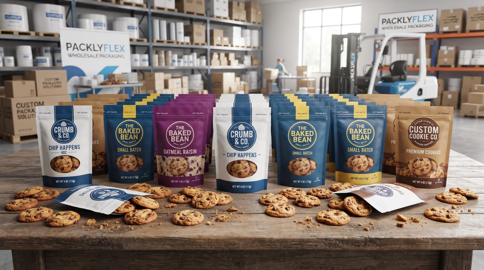 Custom Cookies Mylar Bags​