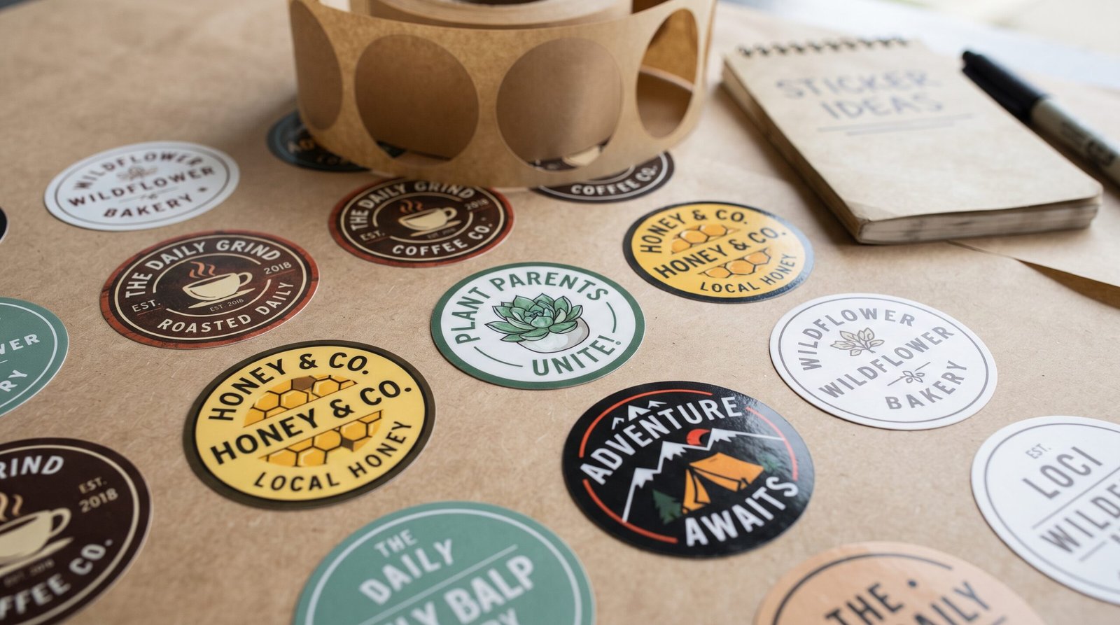 Custom Round Stickers