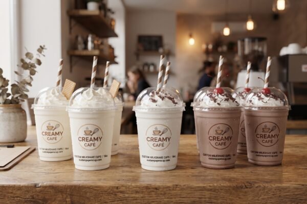 Custom Milkshake Cups