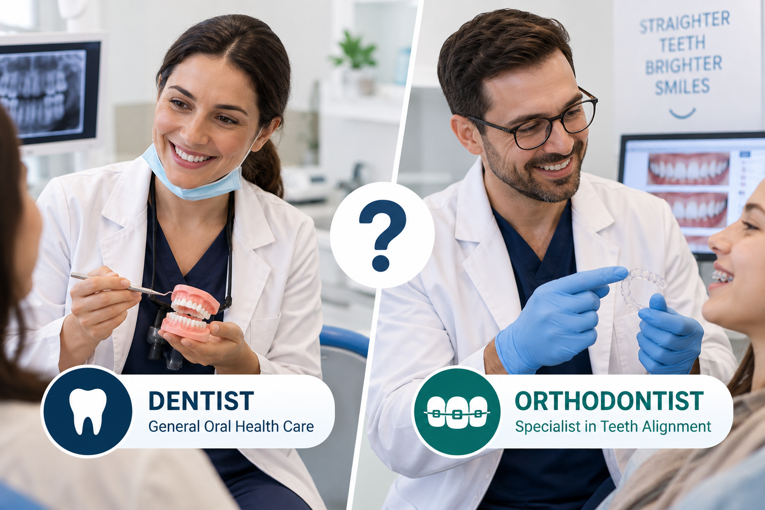 dentist holly springs, dentist, Dentist vs Orthodontist dentist in holly springs, Orthodontist