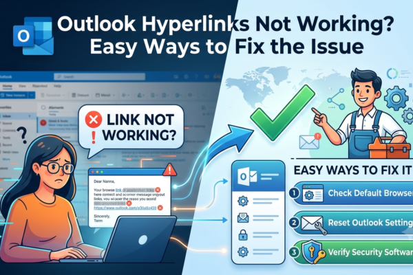 Solve Hyperlinks are Not Working in Outlook