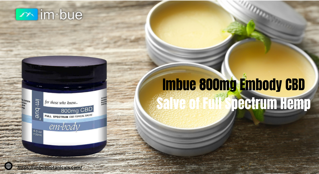 800mg Hemp CBD Salve