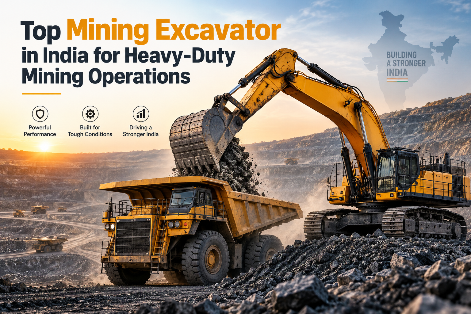 Mining Excavator in India
