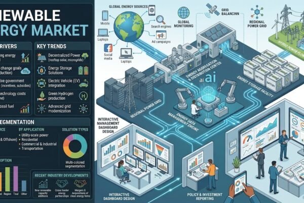 Renewable Energy Market Size, Share and Growth Forecast 2026-2034