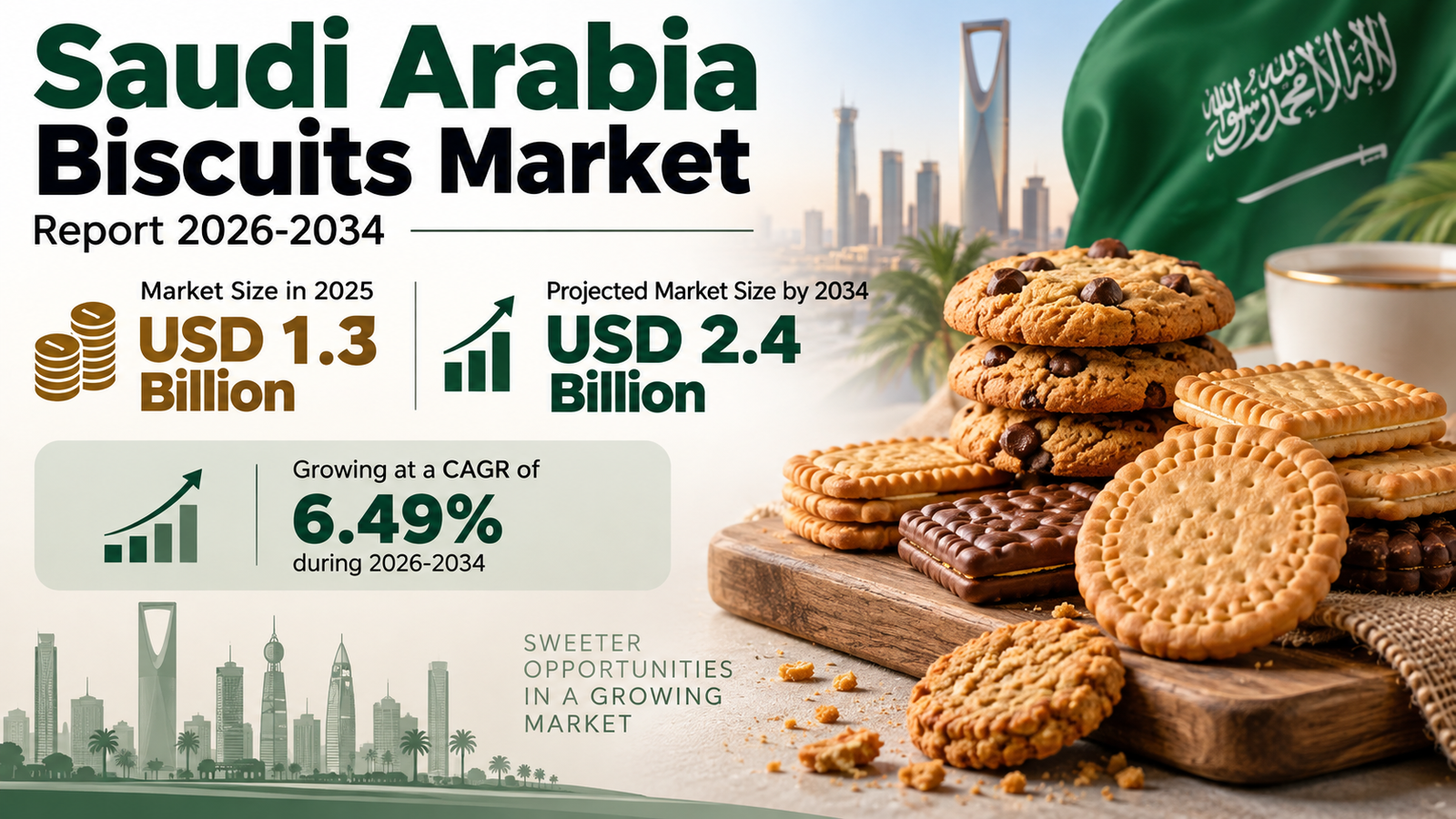 Saudi Arabia Biscuits Market Report