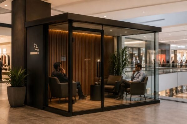 Smoking Lounges for Shopping Malls