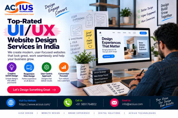 UI/UX Website Design Services