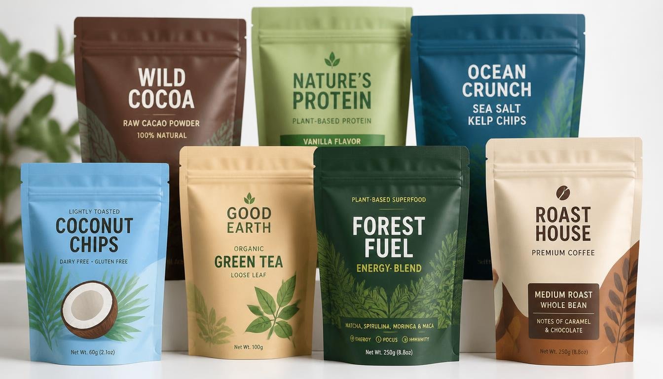 Custom Stand Up Pouches