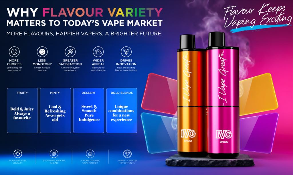 Why Flavour Variety Matters to Today's Vape Market