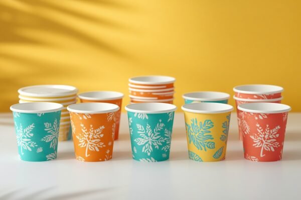 small paper cups