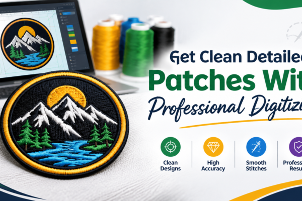 Patch Digitizing Services for Professional Patch Production