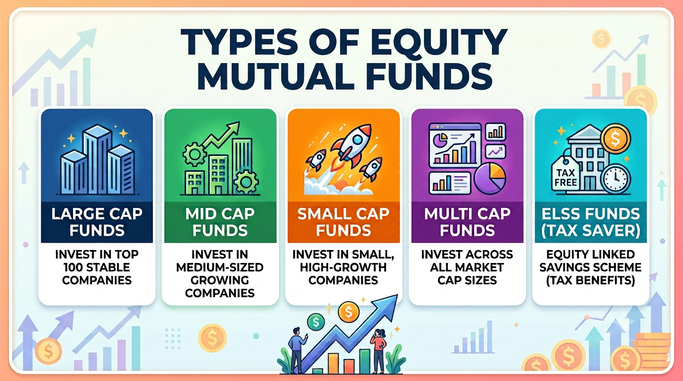 Types of Equity Mutual Funds