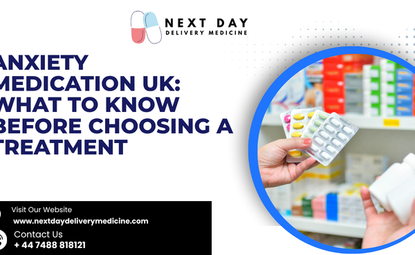 anxiety medication UK