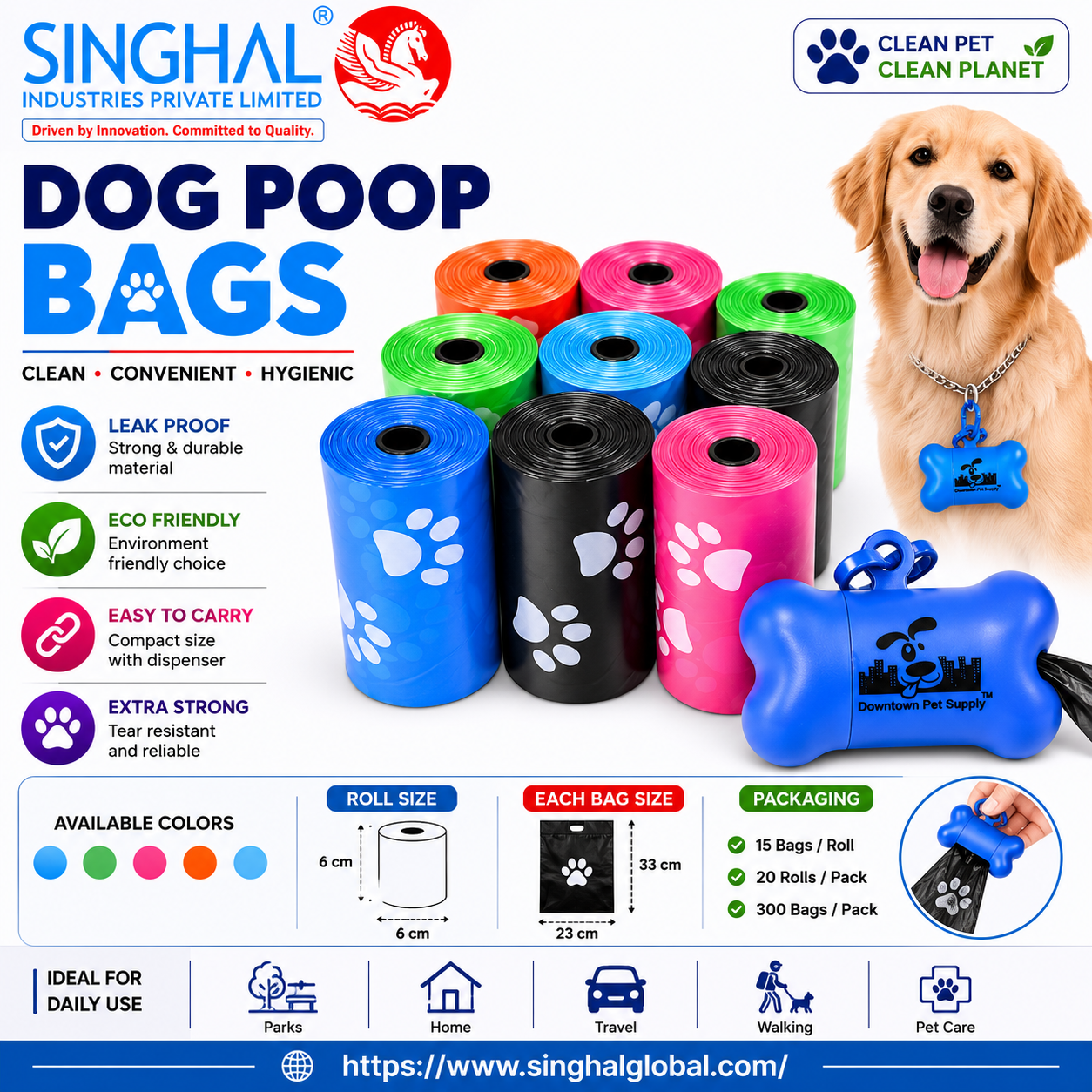Dog Poop bags