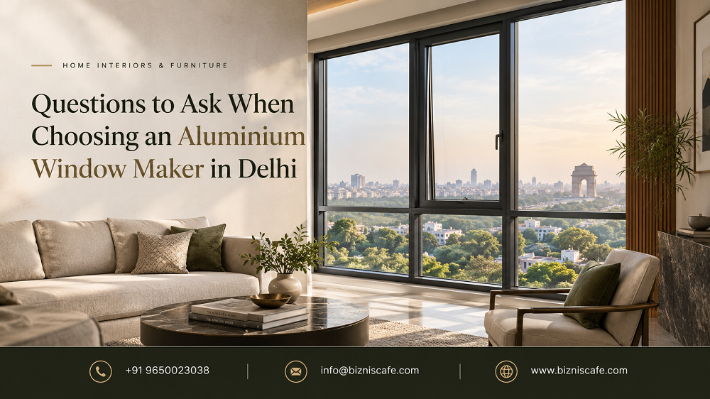 Aluminium Window Maker in Delhi
