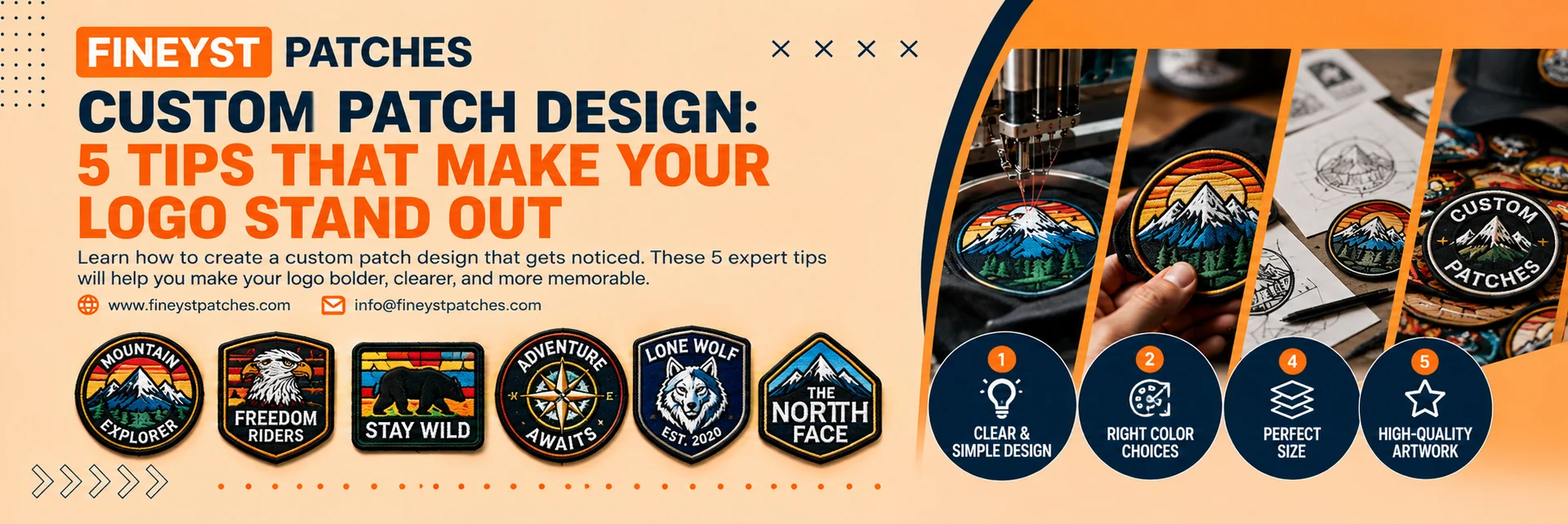 Custom patch design