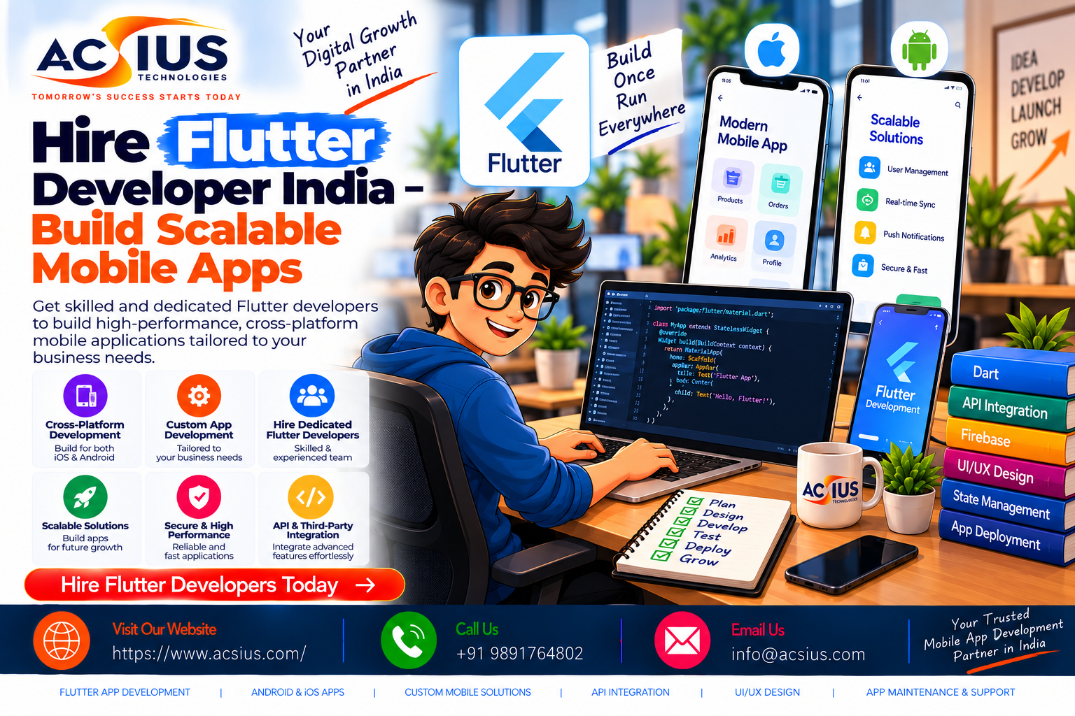 hire flutter developers
