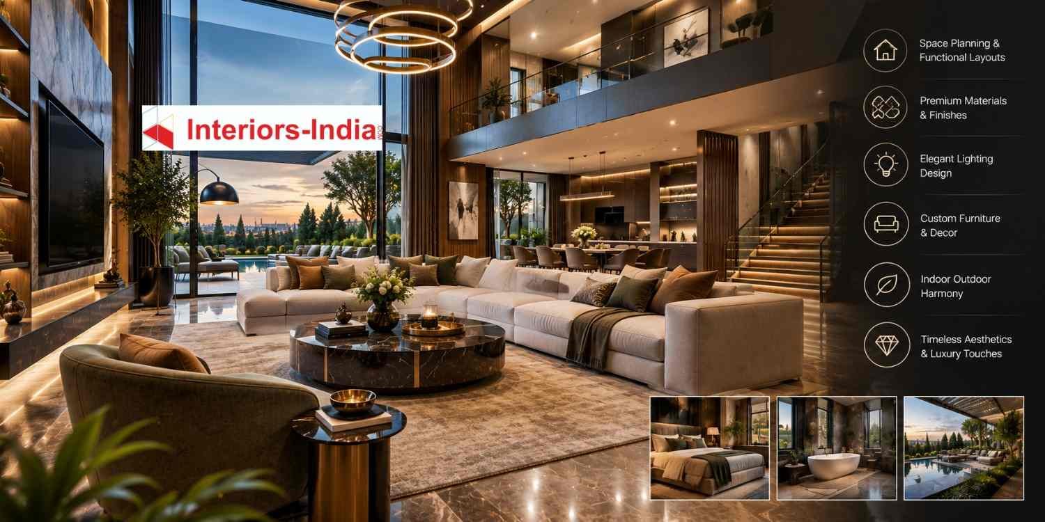 Interior Designers in Delhi for Villa Interior Planning