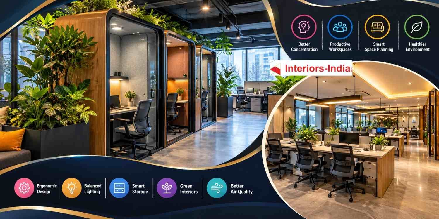 Office Interior Designers in South Delhi: Boost Focus